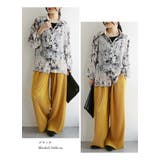 ニュアンス柄シアーシャツアンサンブル シャツ アンサンブル | and it  | 詳細画像15 