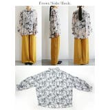 ニュアンス柄シアーシャツアンサンブル シャツ アンサンブル | and it  | 詳細画像20 