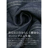 ジャケット レディース コットンデニムノーカラージャケット | and it | 詳細画像11