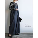 サロペット レディース フロントタックデニムサロペット | and it  | 詳細画像7 