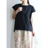 カットソー レディース フレンチスリーブTシャツ | and it  | 詳細画像11 