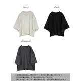 カットソー レディース ワイド6分袖Tシャツ | and it  | 詳細画像2 