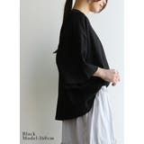カットソー レディース ワイド6分袖Tシャツ | and it  | 詳細画像11 