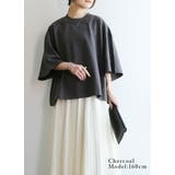 カットソー レディース ワイド6分袖Tシャツ | and it  | 詳細画像12 