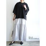 カットソー レディース ワイド6分袖Tシャツ | and it  | 詳細画像9 