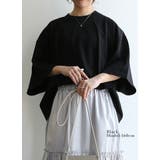 カットソー レディース ワイド6分袖Tシャツ | and it  | 詳細画像10 