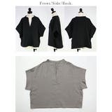 Tシャツ レディース キーネック | and it  | 詳細画像15 