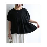半袖切替Tシャツ レディース 半袖 | and it  | 詳細画像6 