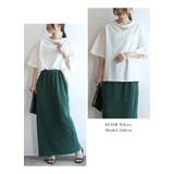 カットソー レディース シアーガゼットTシャツ | and it  | 詳細画像7 