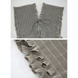 オールインワン レディース セルフカットプリーツレースアップオールインワン | and it  | 詳細画像18 