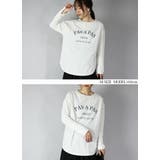 袖スリットがかわいいプリントtシャツ トップス きれいめ | and it  | 詳細画像4 