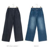 ワイド ストレートパンツ レディース | and it  | 詳細画像2 