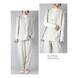 Vネックワイドベスト トップス レディース | and it  | 詳細画像9 