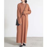 ライトブラウン | ノースリーブワンピース×ショート丈カットソーセット ワンピース レディース | and it