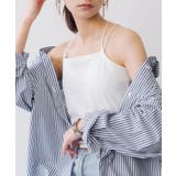 オフ | カップ付バッククロスストラップスクエアキャミソール キャミソール レディース | and it