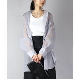 グレー | シアーオーバーシャツ シャツ レディース | and it