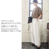 フリルスリーブワッフルコットンプルオーバーレディース 夏 トップス | and it | 詳細画像14