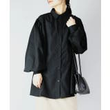 ブラック | ブロードパフスリーブシャツ トップス レディース | and it