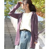 3アッシュラベンダー | UVカットロングZIPパーカー M～LL レディース | and it 