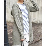 31杢グレー | UVカットロングZIPパーカー M～LL レディース | and it 