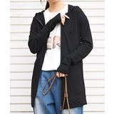 51ブラック | UVカットロングZIPパーカー M～LL レディース | and it 