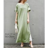 テレコリブフリルスリーブロングワンピースレディース 春夏 ワンピース | and it | 詳細画像15