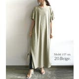 テレコリブフリルスリーブロングワンピースレディース 春夏 ワンピース | and it | 詳細画像8