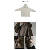 スクーバパーカー スエットスウェット 秋服 | and it  | 詳細画像10 