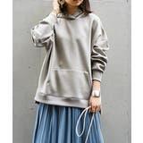 72グレージュ | スクーバパーカー スエットスウェット 秋服 | and it 