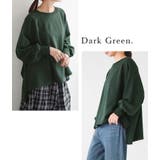 ボリュームスリーブゆるスウェットトップス♪レディースMトレーナー春秋♪ | and it | 詳細画像18