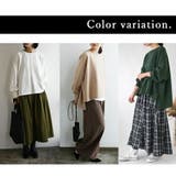 ボリュームスリーブゆるスウェットトップス♪レディースMトレーナー春秋♪ | and it | 詳細画像2