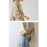 ボリュームスリーブゆるスウェットトップス♪レディースMトレーナー春秋♪ | and it | 詳細画像4