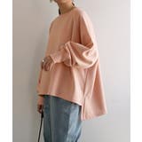 ピンク | ボリュームスリーブゆるスウェットトップス♪レディースMトレーナー春秋♪ | and it