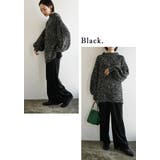 ローゲージミックスカラーニット トップス ニット | and it  | 詳細画像5 