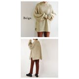 ローゲージミックスカラーニット トップス ニット | and it  | 詳細画像7 