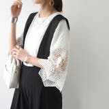 レーススリーブカットソー カットソー レディース | and it | 詳細画像7