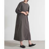 チャコール | 着丈が選べる！シアースリーブカットソーワンピース ワンピース レディース | and it 