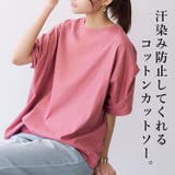 汗染み防止タックスリーブカットソー カットソー レディース | and it | 詳細画像2