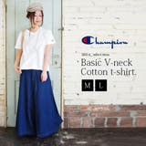 ベーシックVネックコットンTシャツ | and it | 詳細画像13