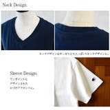 ベーシックVネックコットンTシャツ | and it | 詳細画像6