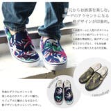 シンプル&柄プリントスリッポンスニーカー♪ M~LL レディース | and it | 詳細画像9