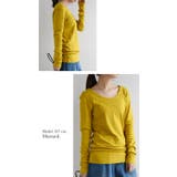 【M~LL】透けない!日本製スムースコットンロングカットソー ♪ レディーストッ… | and it | 詳細画像13