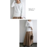 【M~LL】透けない!日本製スムースコットンロングカットソー ♪ レディーストッ… | and it | 詳細画像6