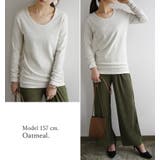 【M~LL】透けない!日本製スムースコットンロングカットソー ♪ レディーストッ… | and it | 詳細画像7