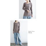 【M~LL】透けない!日本製スムースコットンロングカットソー ♪ レディーストッ… | and it | 詳細画像8