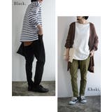 ストレッチツイルルーズテーパードパンツ M~4L レディース | and it | 詳細画像5