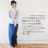 コットンロングシンプルカットソー | and it | 詳細画像13