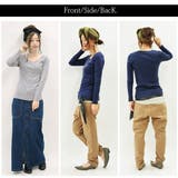 コットンロングシンプルカットソー | and it | 詳細画像15
