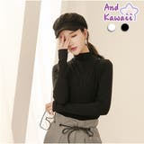 カットソー トップス レディース | And Kawaii | 詳細画像1 