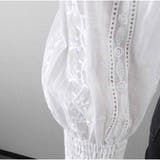 総レース ボリュームスリーブトップス 長袖 | And Kawaii | 詳細画像8 